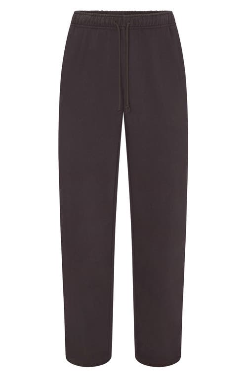 Shop Skims Straight Leg Cotton Lounge Pants In Phoenix