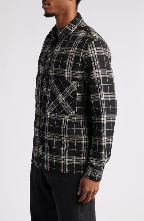 Native Youth Check Twill Overshirt