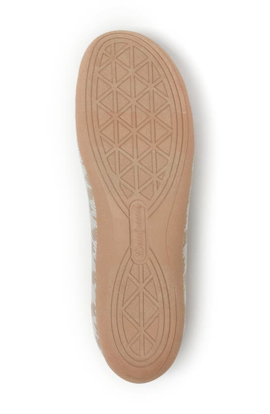 Dearfoams Misty Ballet Flat In Tan Multi