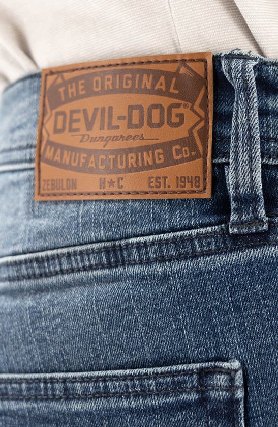 Shop Devil-dog Dungarees Athletic Fit Jeans In Wallace
