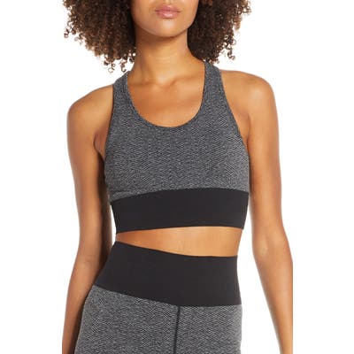 Zella Herringbone Sports Bra
