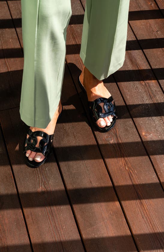 Patricia Green Boca Sandal In Black