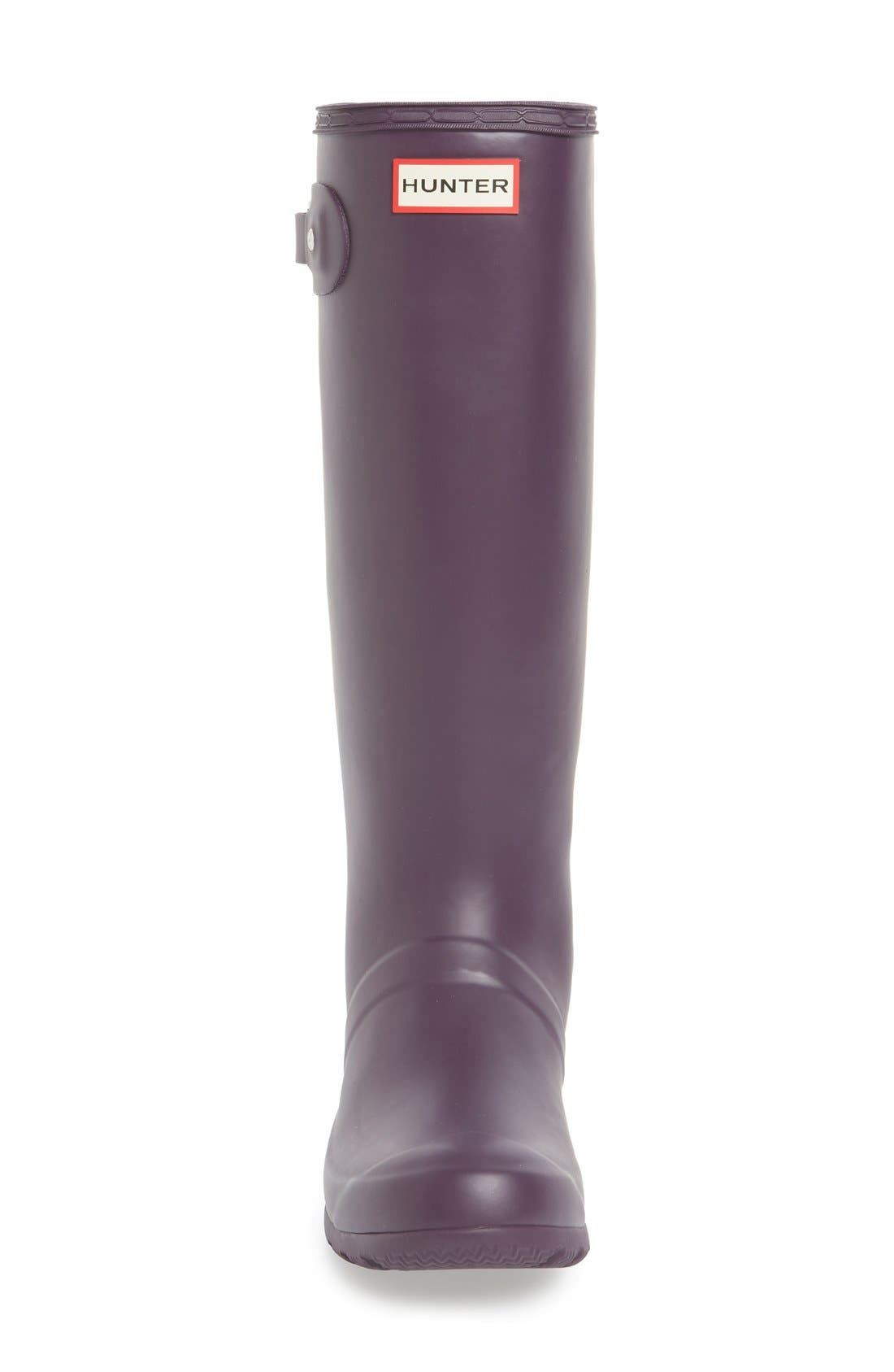 HUNTER,
                            Tour Packable Waterproof Rain Boot,
                            Alternate thumbnail 113, color,
                            555