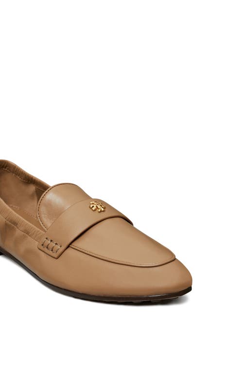 Shop Tory Burch Ballet Loafer In Almond Flour