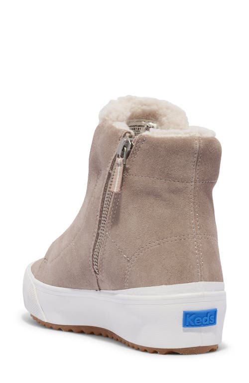 Shop Keds ® Remi Mid Top Bootie In Light Beige