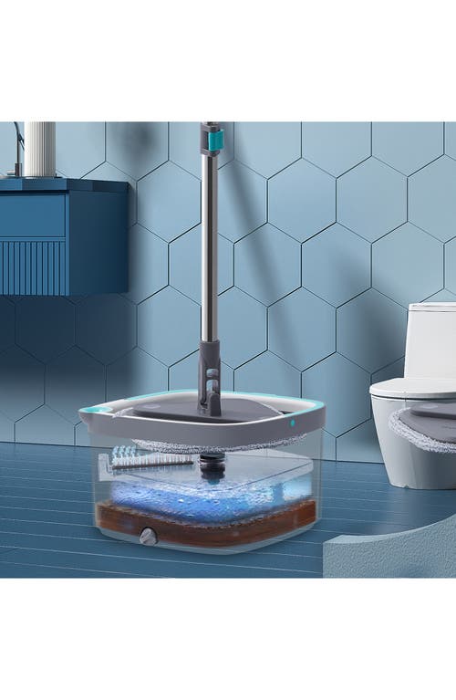 Shop Salav True & Tidy Spin-800 Trueclean Mop & Bucket System In Grey