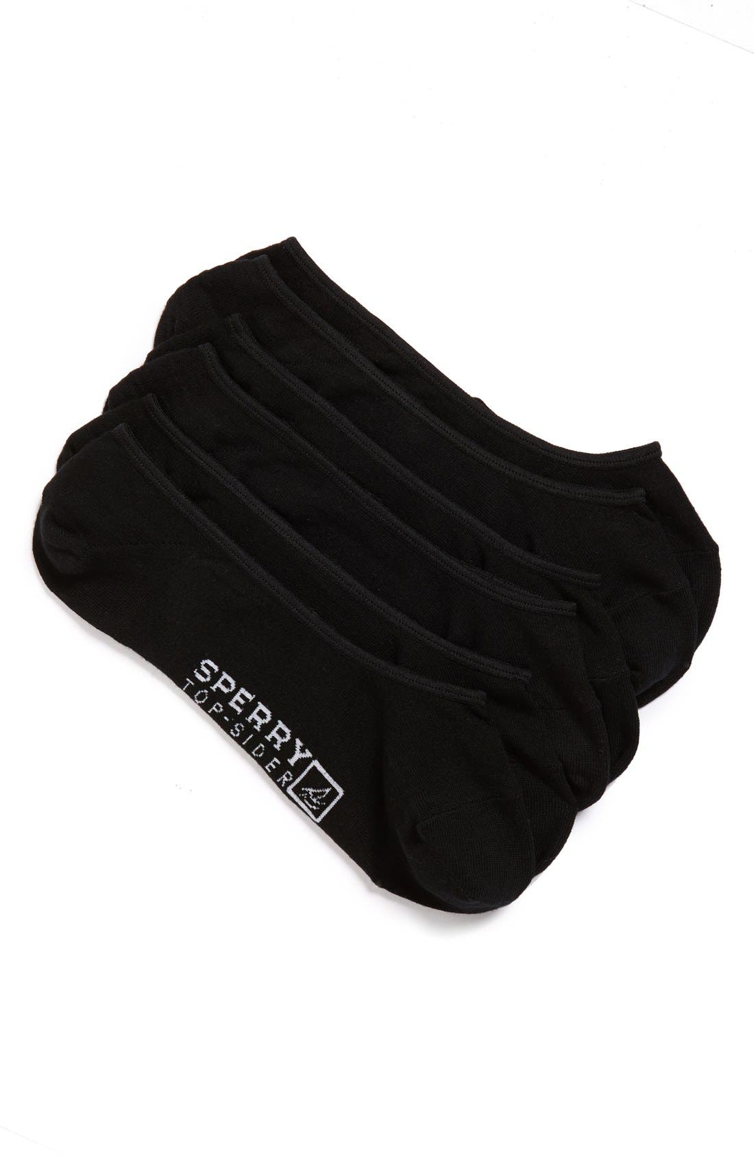 Sperry 'Canoe' No Show Sock (3Pack) Nordstrom