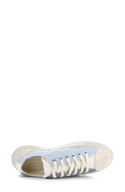 Shop Asportuguesas By Fly London Tree Sneaker In Navy/sky Recycle Cotton