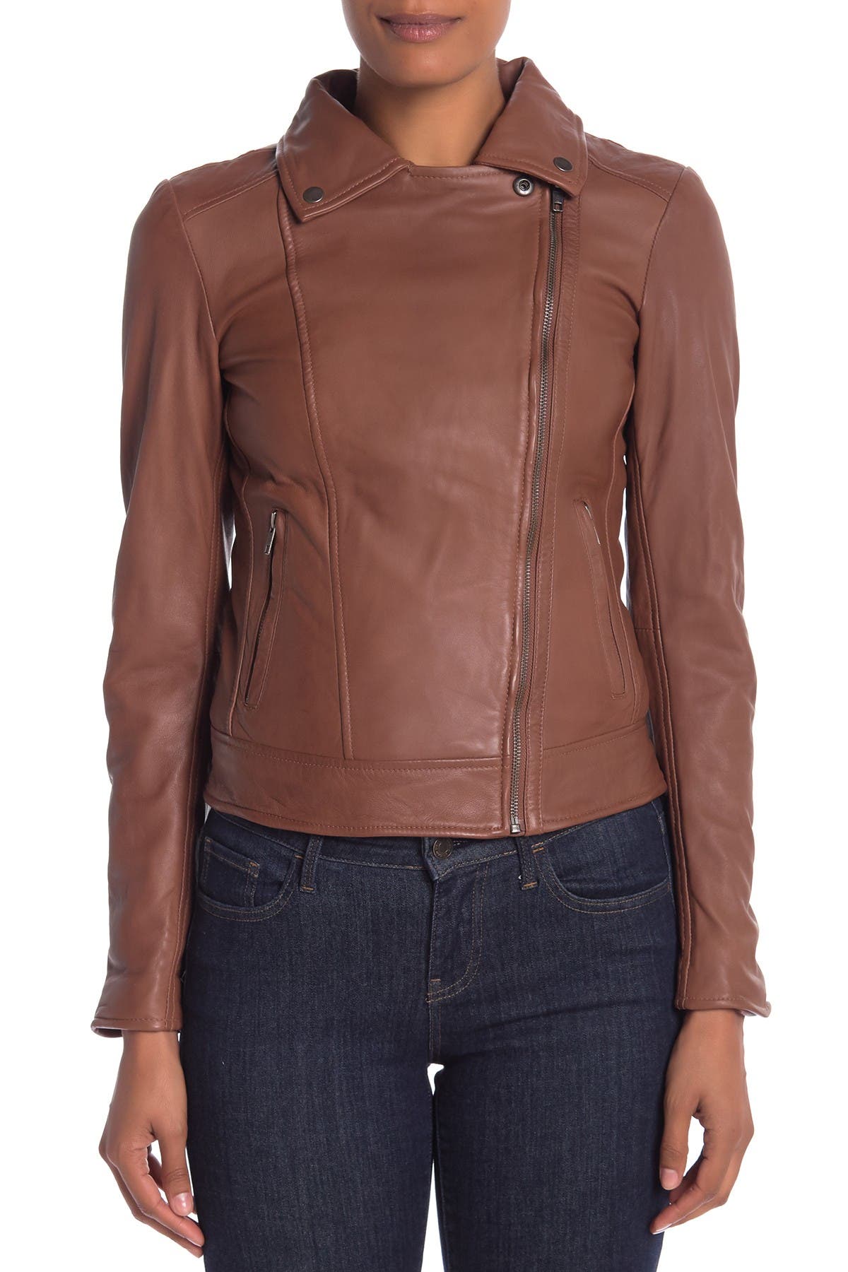 Muubaa Sabik Goat Leather Biker Jacket Nordstrom Rack