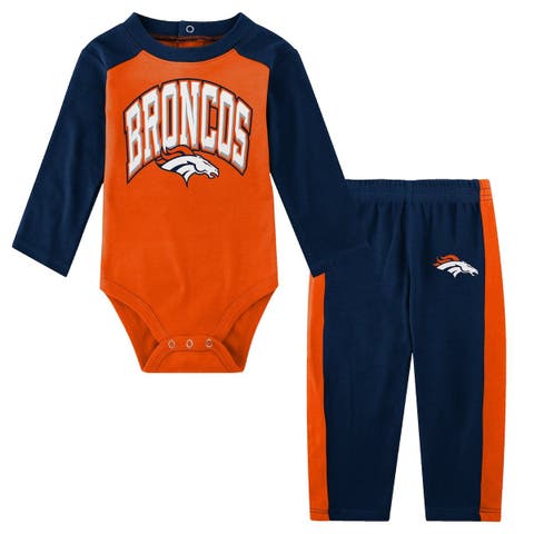 NFL Denver Broncos Baby Boys Football Print Bodysuit 