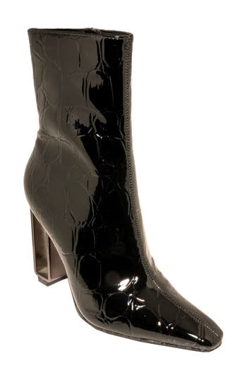 Ninety Union Palladium Square Toe Boot In Black