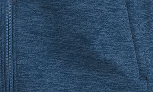 The North Face Men's Canyonlands Full Zip Fleece Jacket In Shady Blue Heather-npf