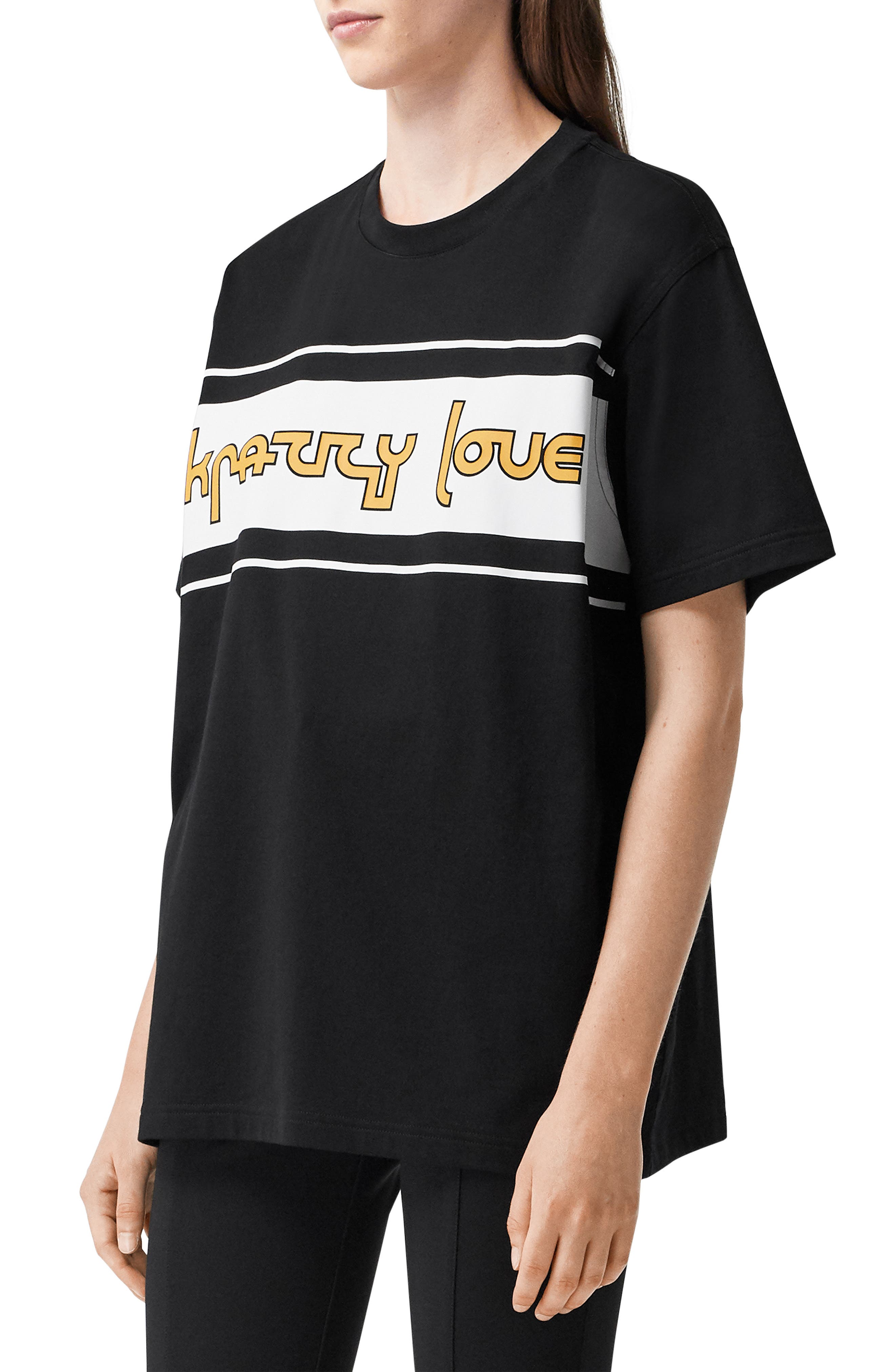 burberry graphic tee