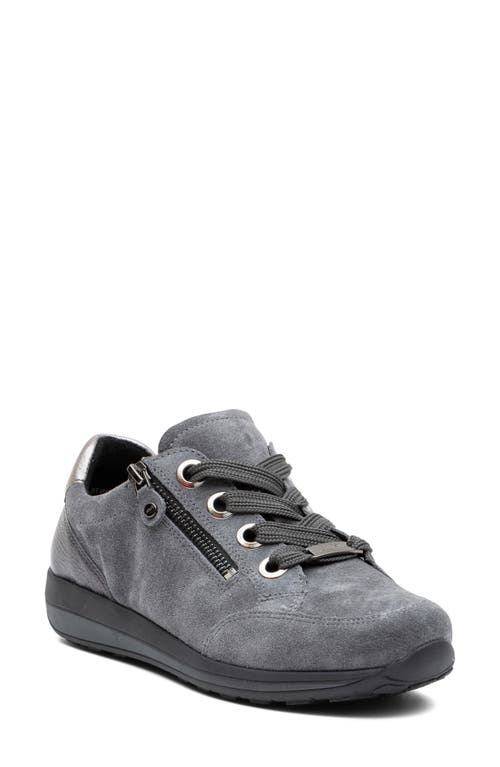 ara Ollie Lace-Up Sneaker in Grey