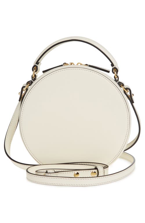 Shop Valentino Garavani Vlogo Signature Circle Crossbody Bag In Ivory