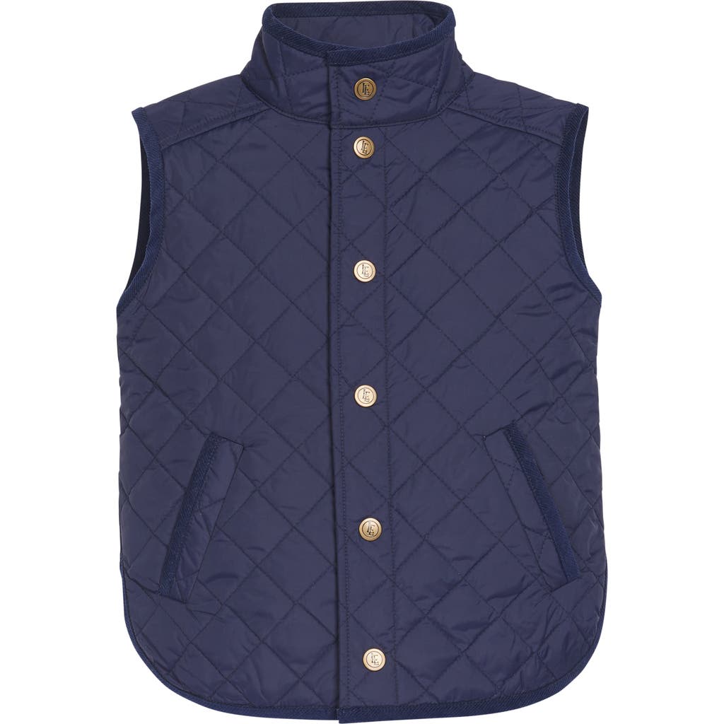 Little English Kids' Classic Quilted Vest in Navy