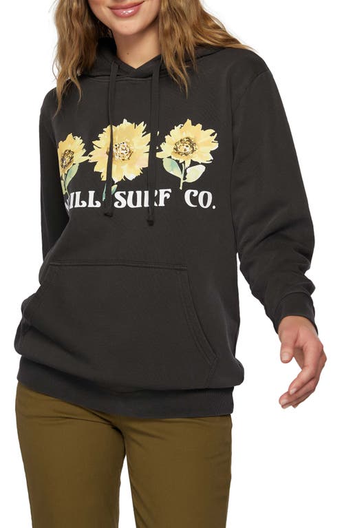Shop O'neill Forever Graphic Hoodie In Dary Grey