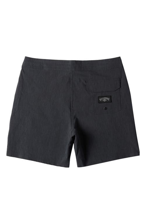 Shop Billabong Every Other Day Lo Tide Board Shorts In Washed Black