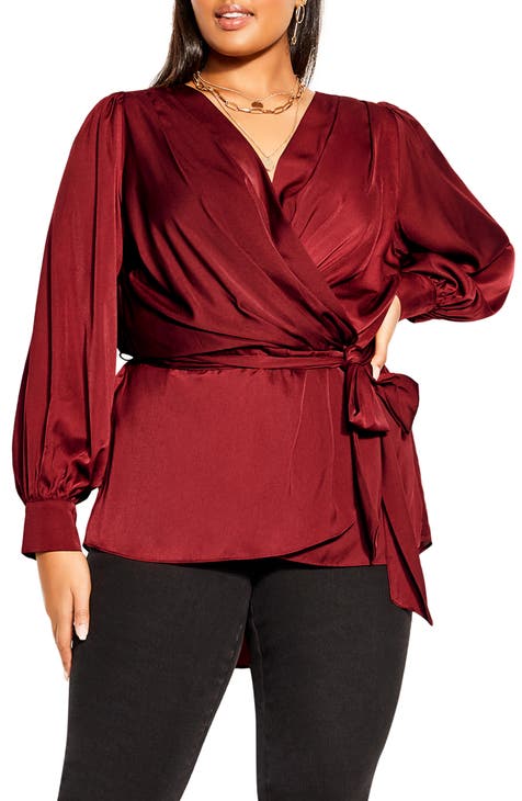 Red Plus-Size Tops for Women | Nordstrom