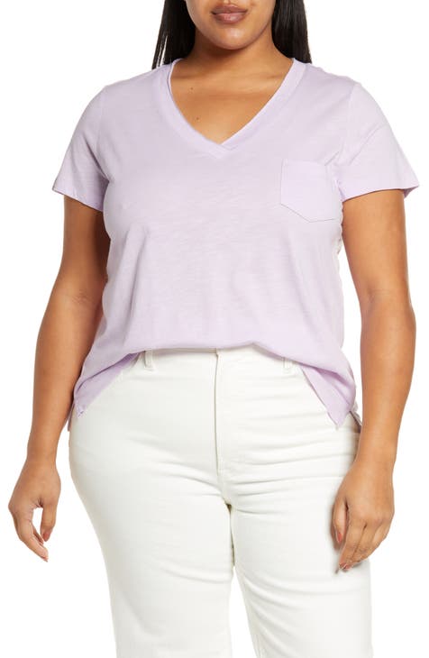 Purple Plus-Size Tops for Women | Nordstrom