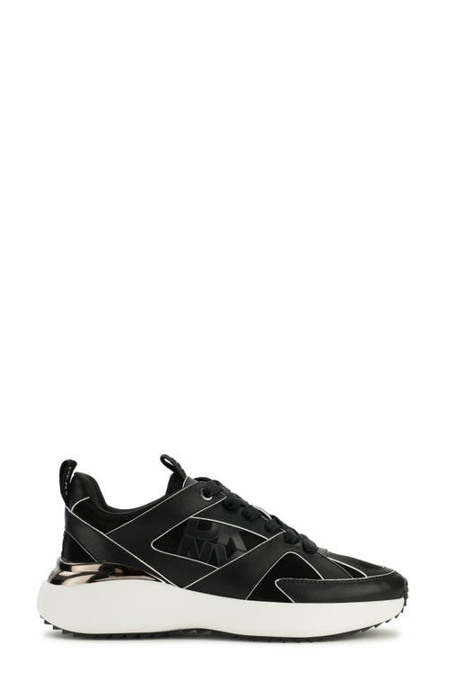 Shop Dkny Zofi Sneaker In Black