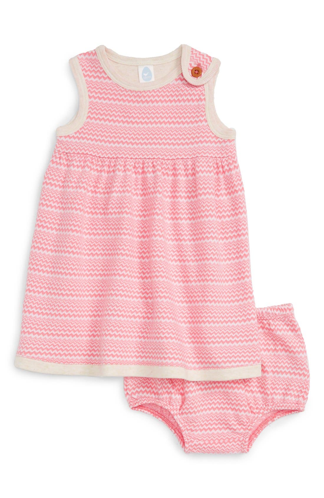 Stem Baby Organic Cotton Knit Dress (Baby Girls) Nordstrom