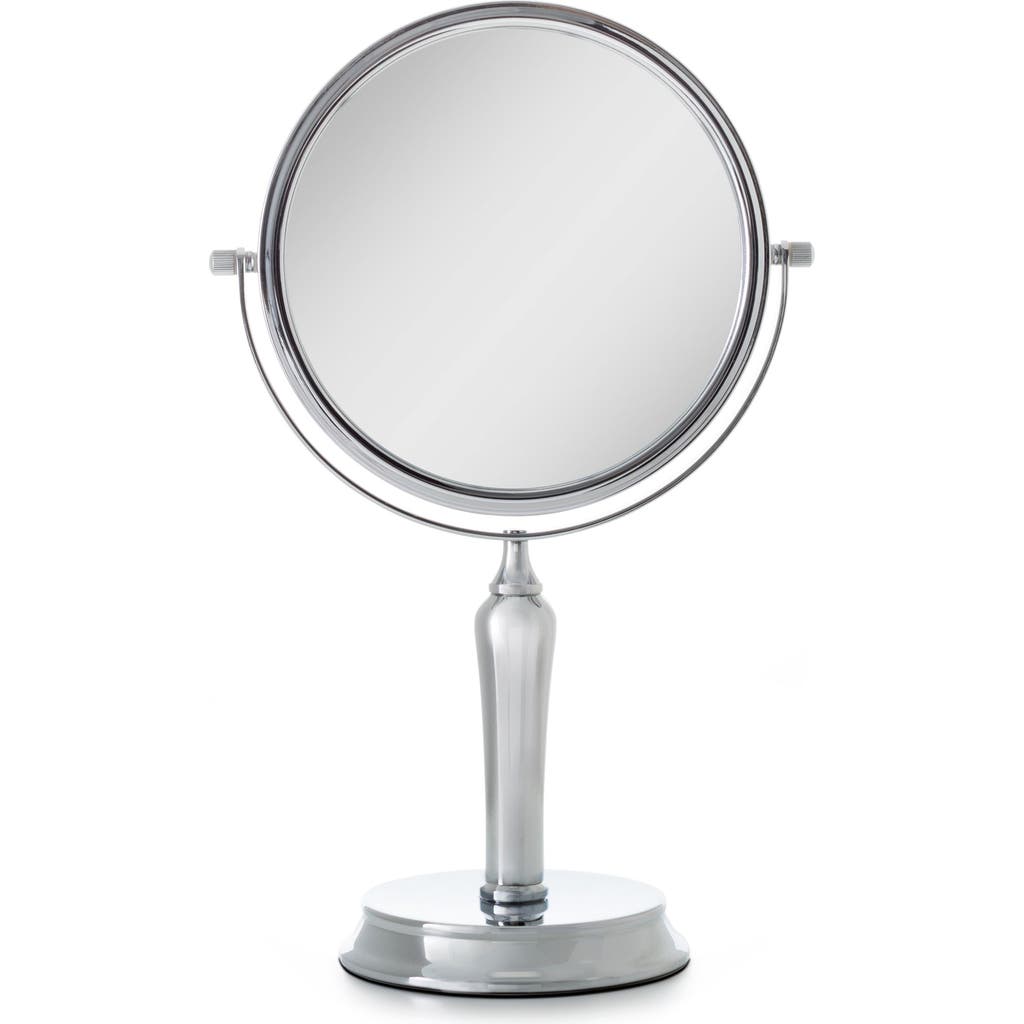 Zadro Anaheim Makeup Mirror With 5x/1x Magnification In Chrome