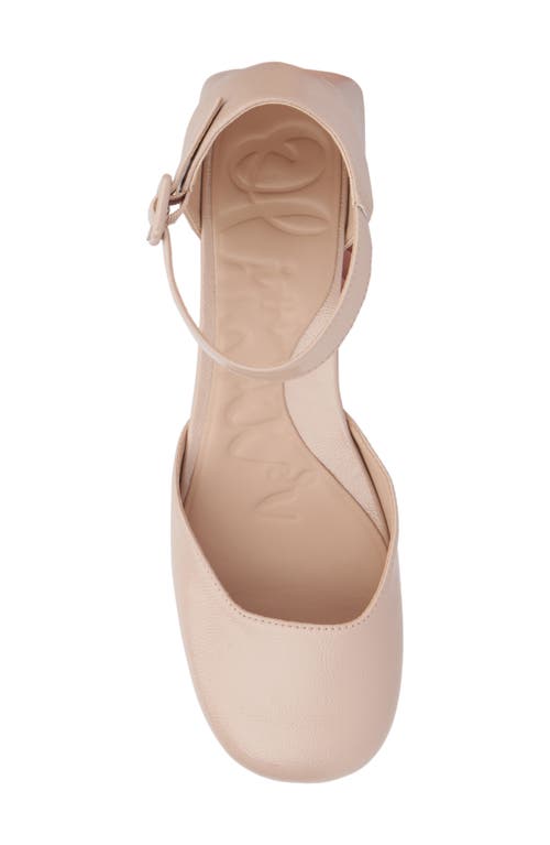 Olivia Miller Ascendant Block Heel Pump In Beige