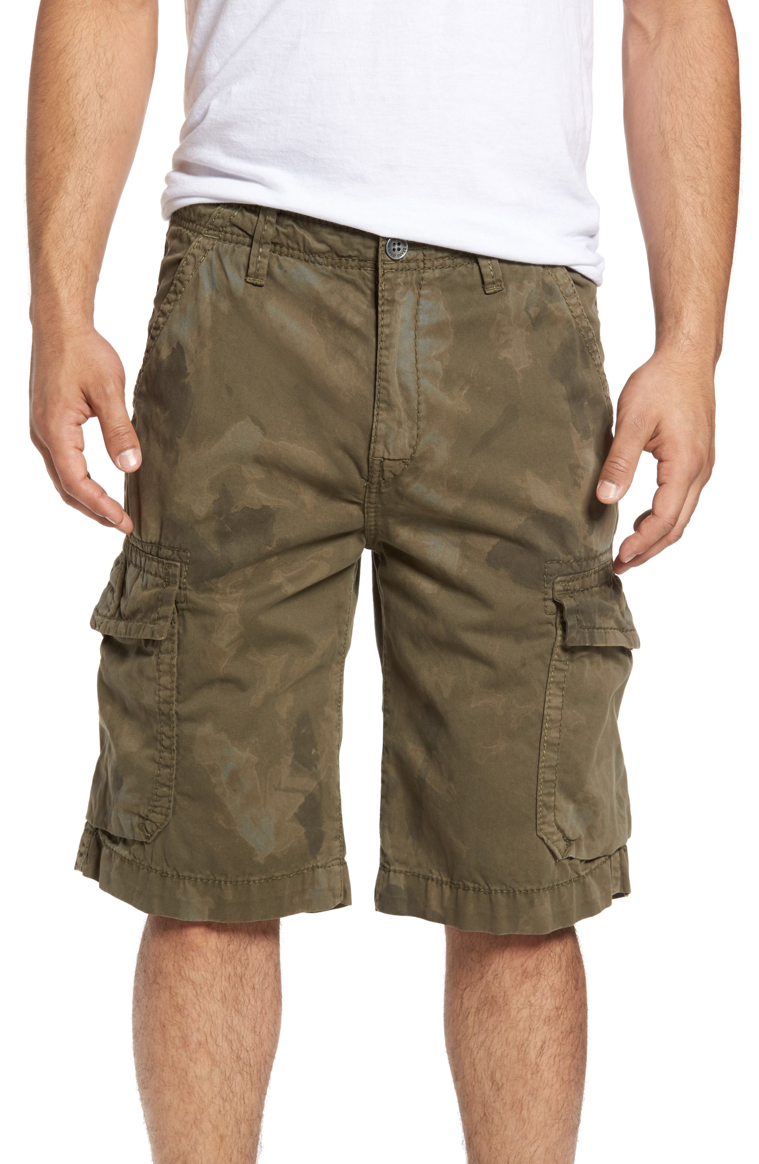 true religion camo shorts