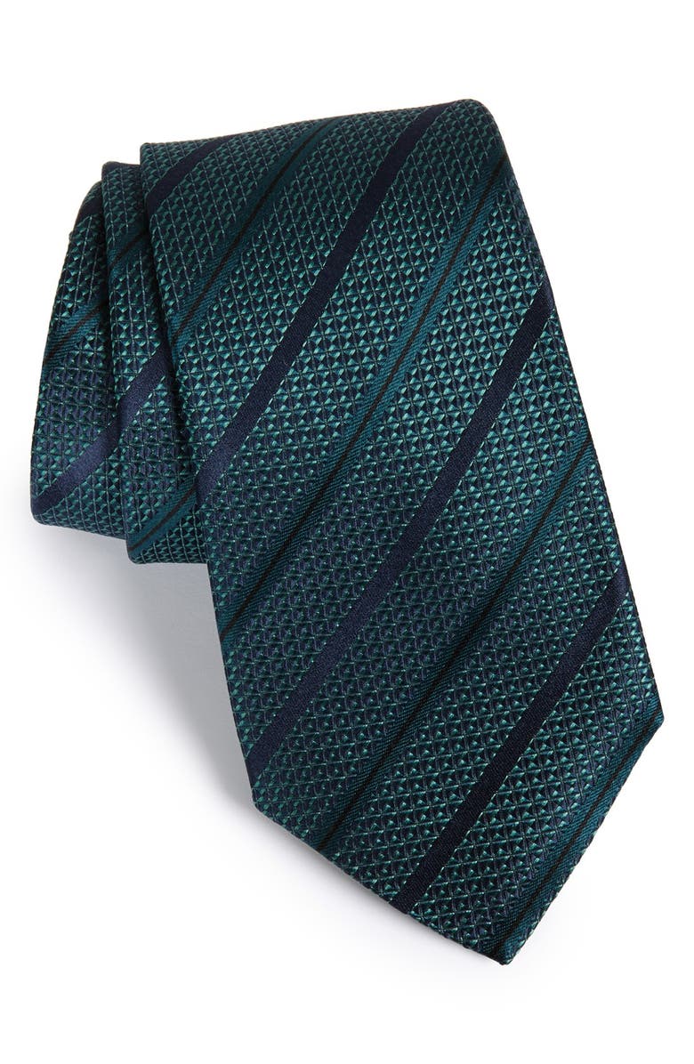 BOSS Stripe Silk Tie | Nordstrom