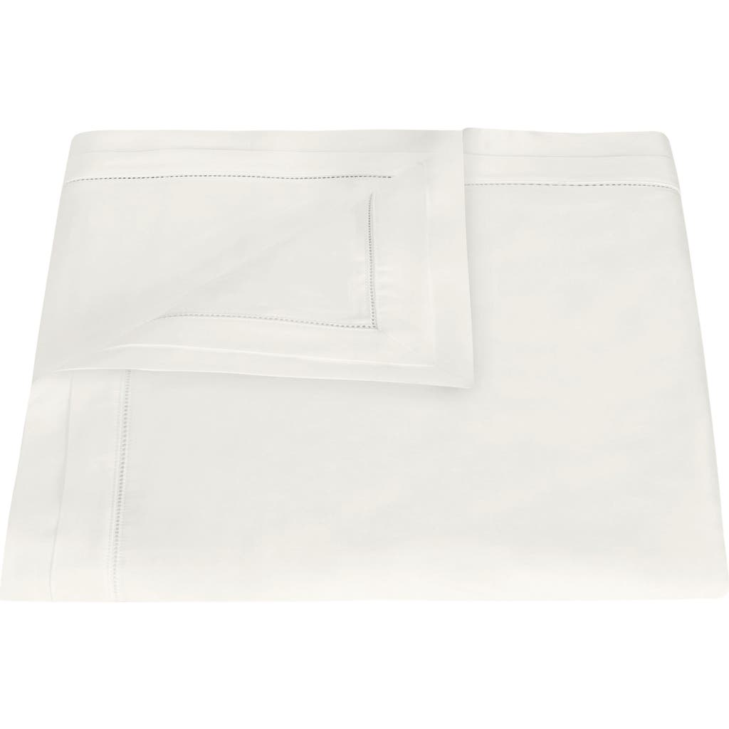 Matouk Ambrose Full/queen Duvet Cover In Bone/bone