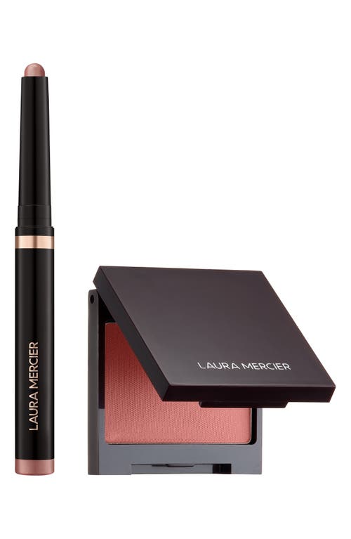 Shop Laura Mercier Evening Brilliance Eye And Cheek Set $51 Value In No Color