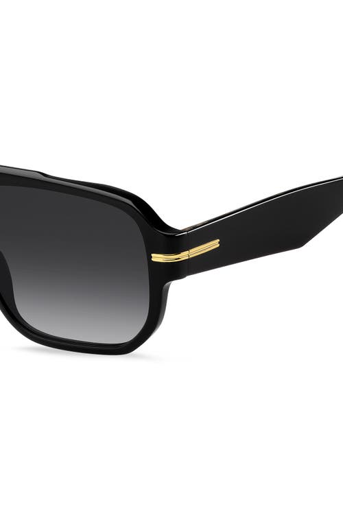 Hugo Boss Boss Boss By  Boss 1718/s 807(1i) In Black/brown Solx