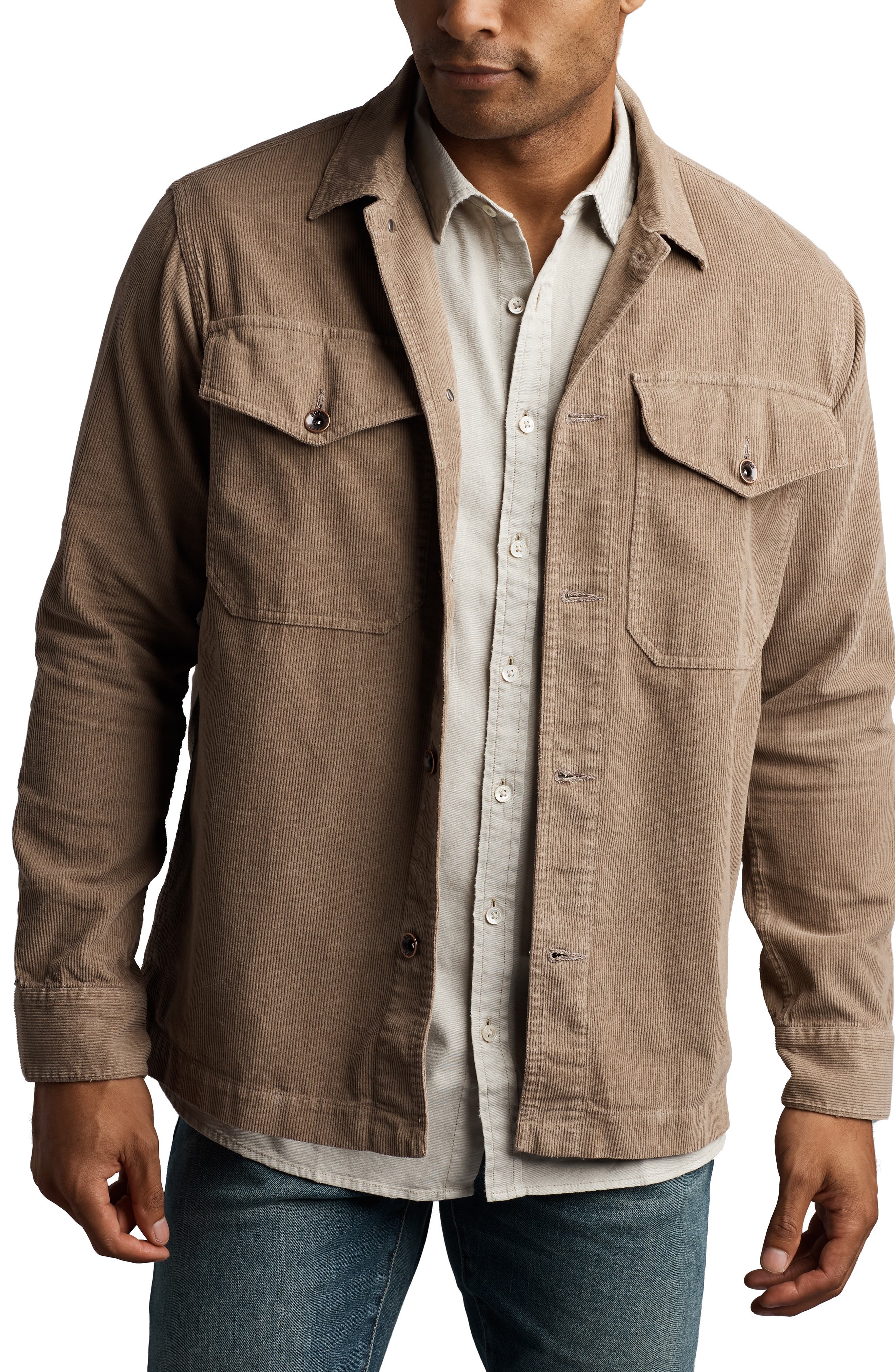 beige cord jacket mens