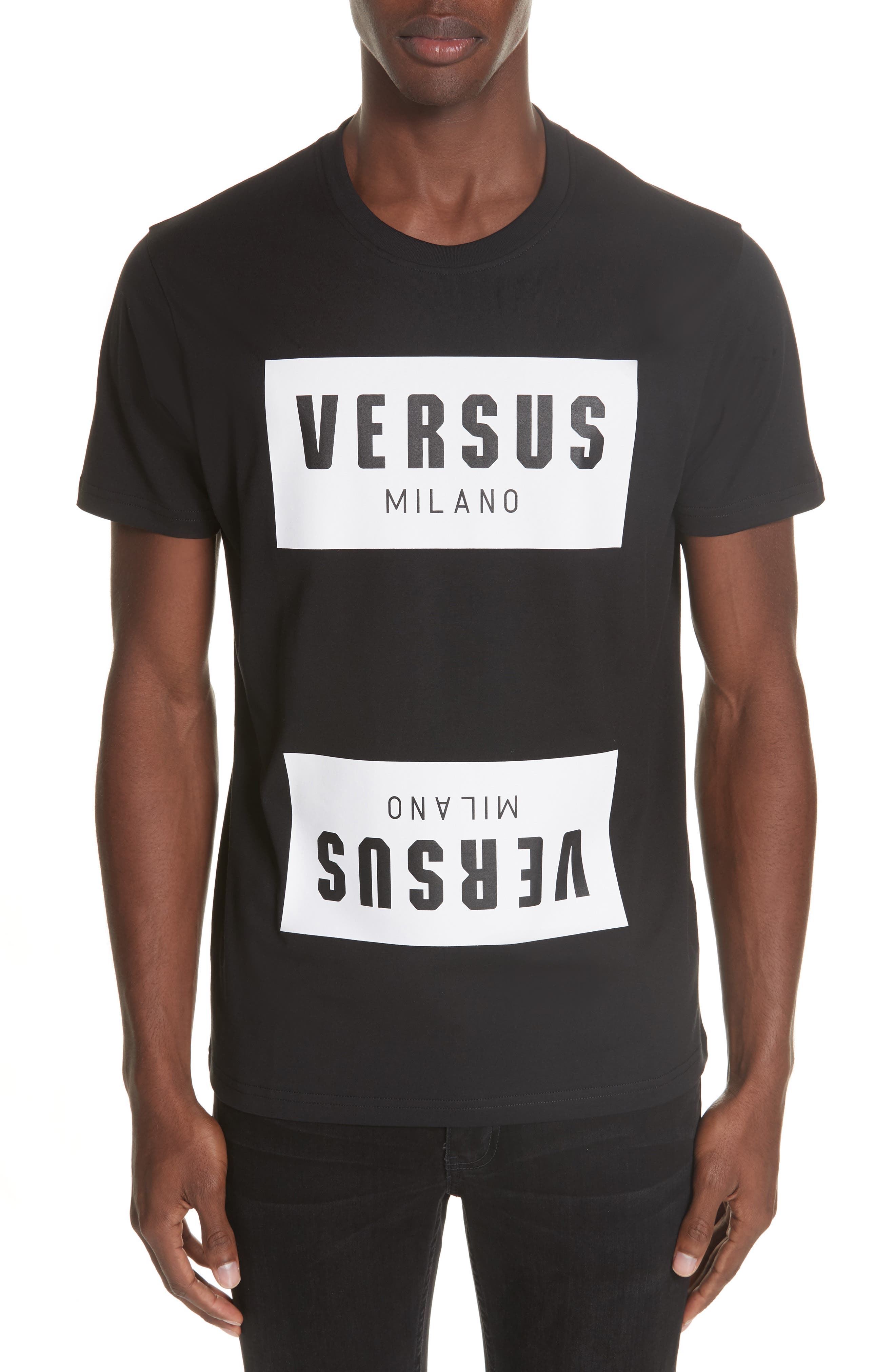 Versus Versace Box Logo T Shirt Nordstrom