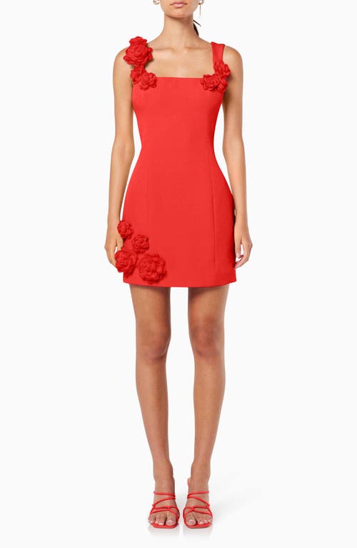 ELLIATT ELLIATT TROMPE ROSETTE MINIDRESS