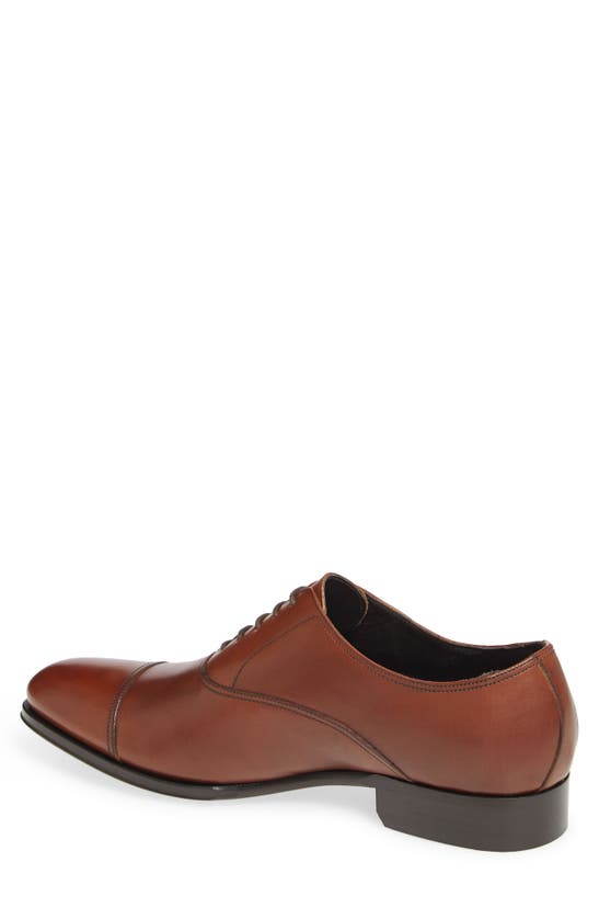 Shop To Boot New York Brandon Ii Cap Toe Oxford In Butter Cuoio