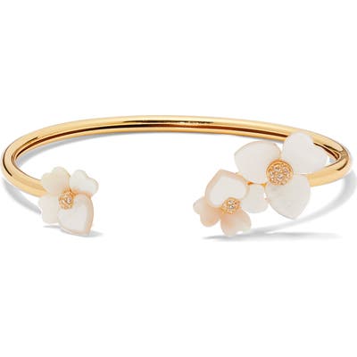 Kate Spade New York Precious Pansy Flex Cuff