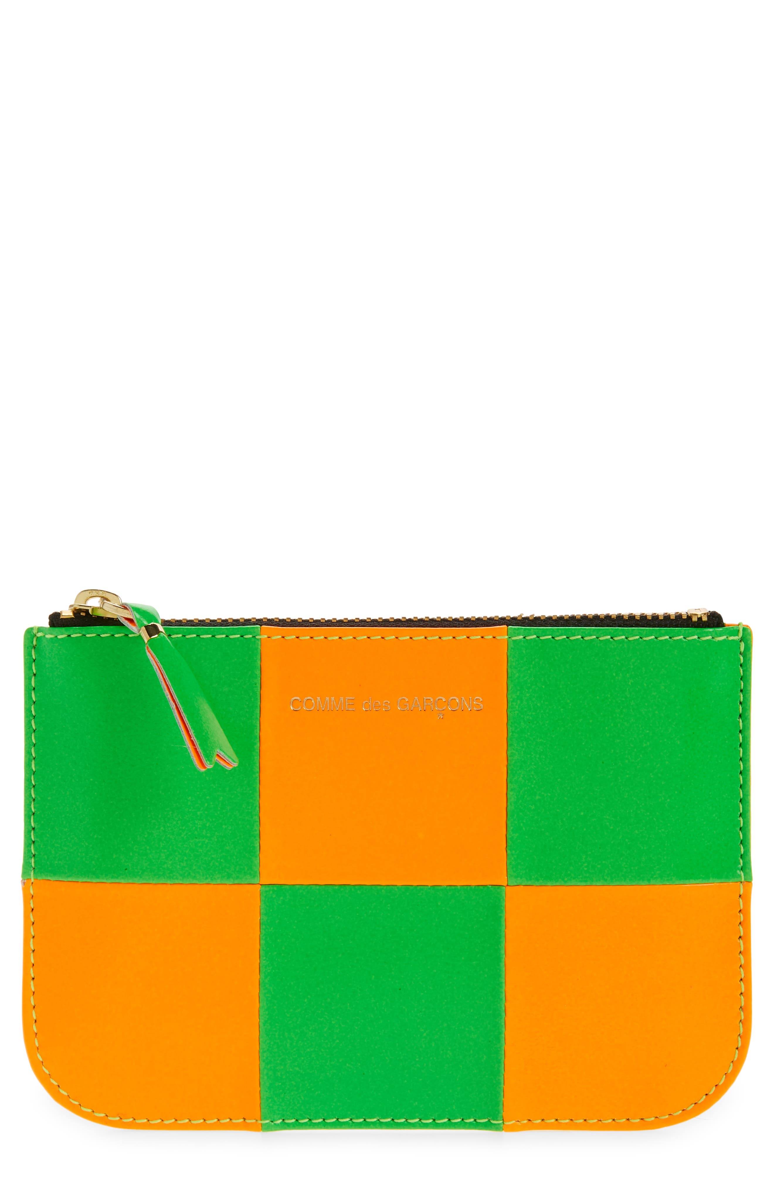 Comme des Garcons SA8100C Colour Plain Wallet Orange