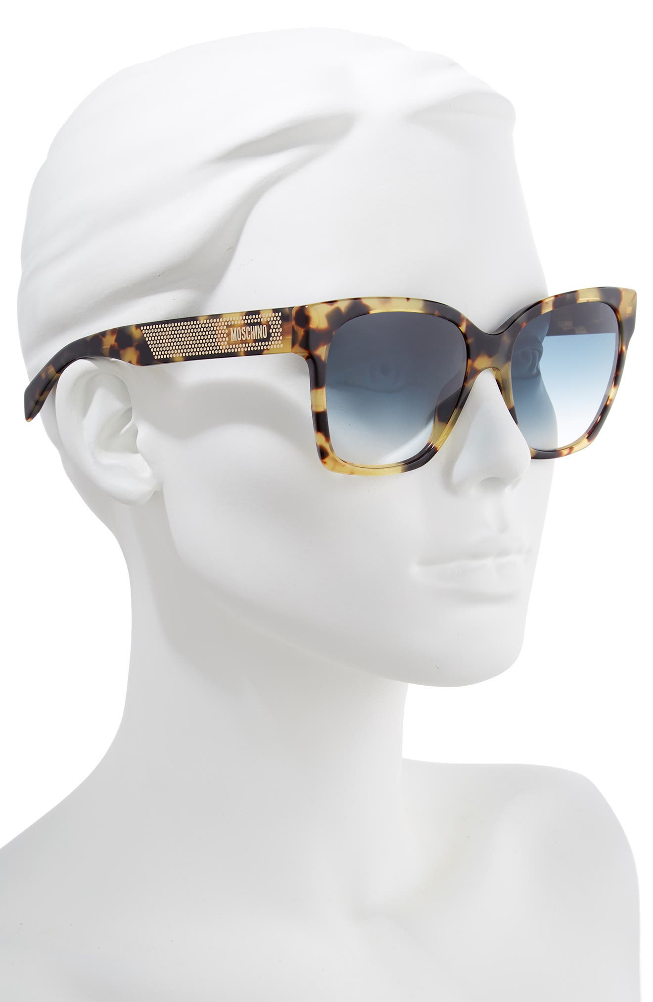 moschino oversized sunglasses