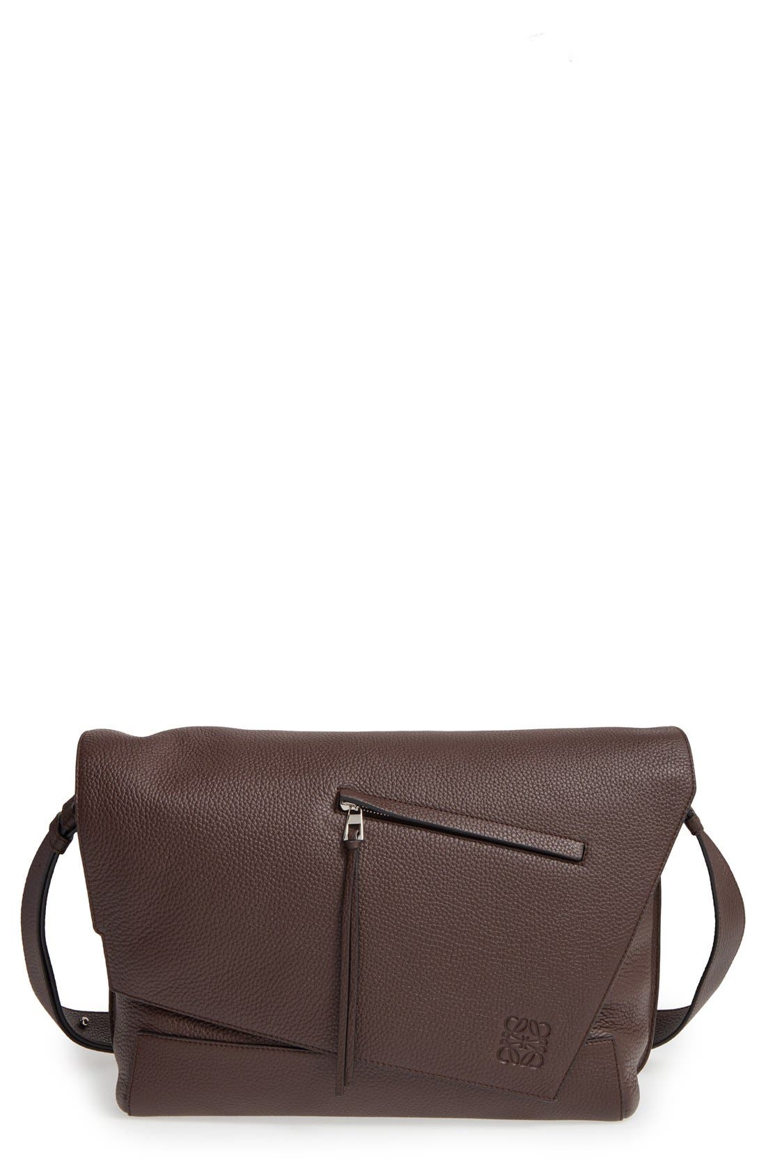 Loewe 'Anton' Leather Messenger Bag Nordstrom
