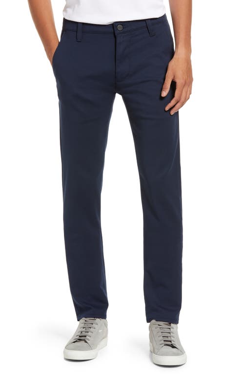 34 Heritage Verona Slim Fit Flat Front Chino Pants Navy High Flyer at Nordstrom, X
