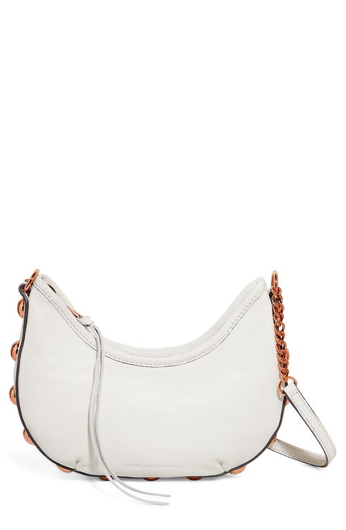 Way Out Leather Crossbody Bag in Vanilla Ice