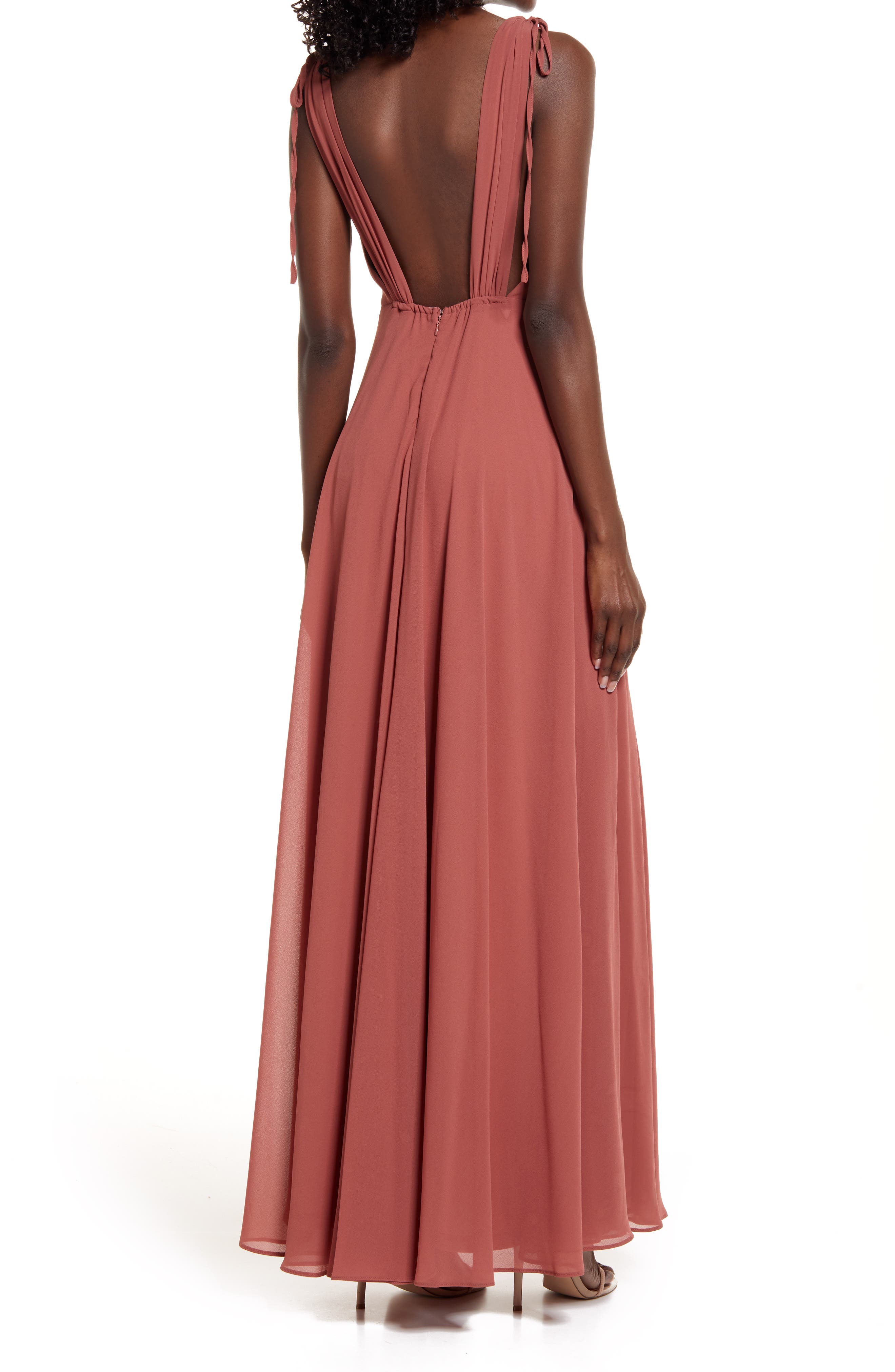 lulus v neck chiffon