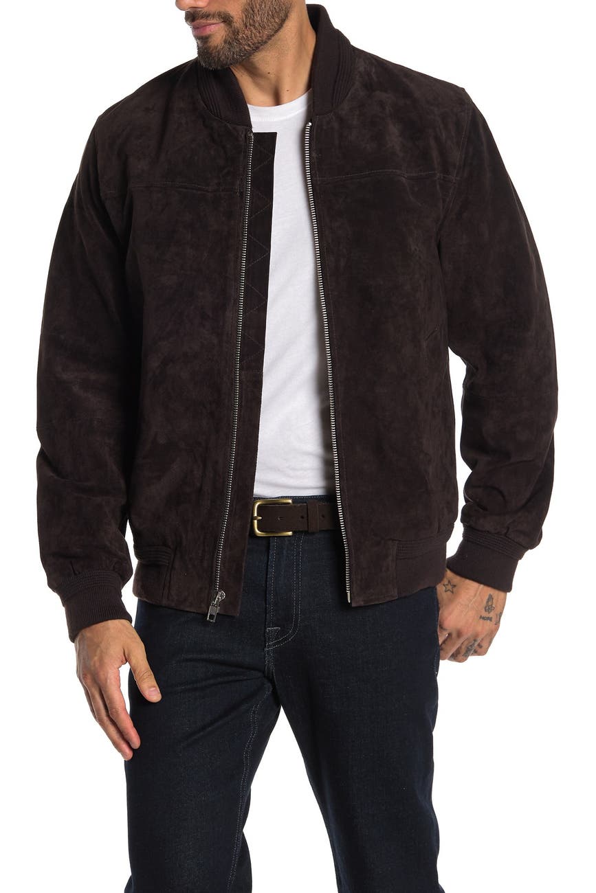 Slate & Stone | Suede Leather Jacket | Nordstrom Rack