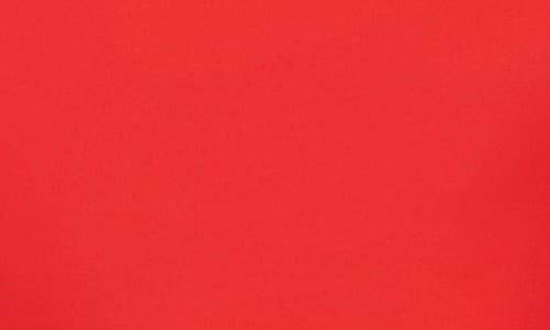 Dkny Core Volley Swim Trunks In Red