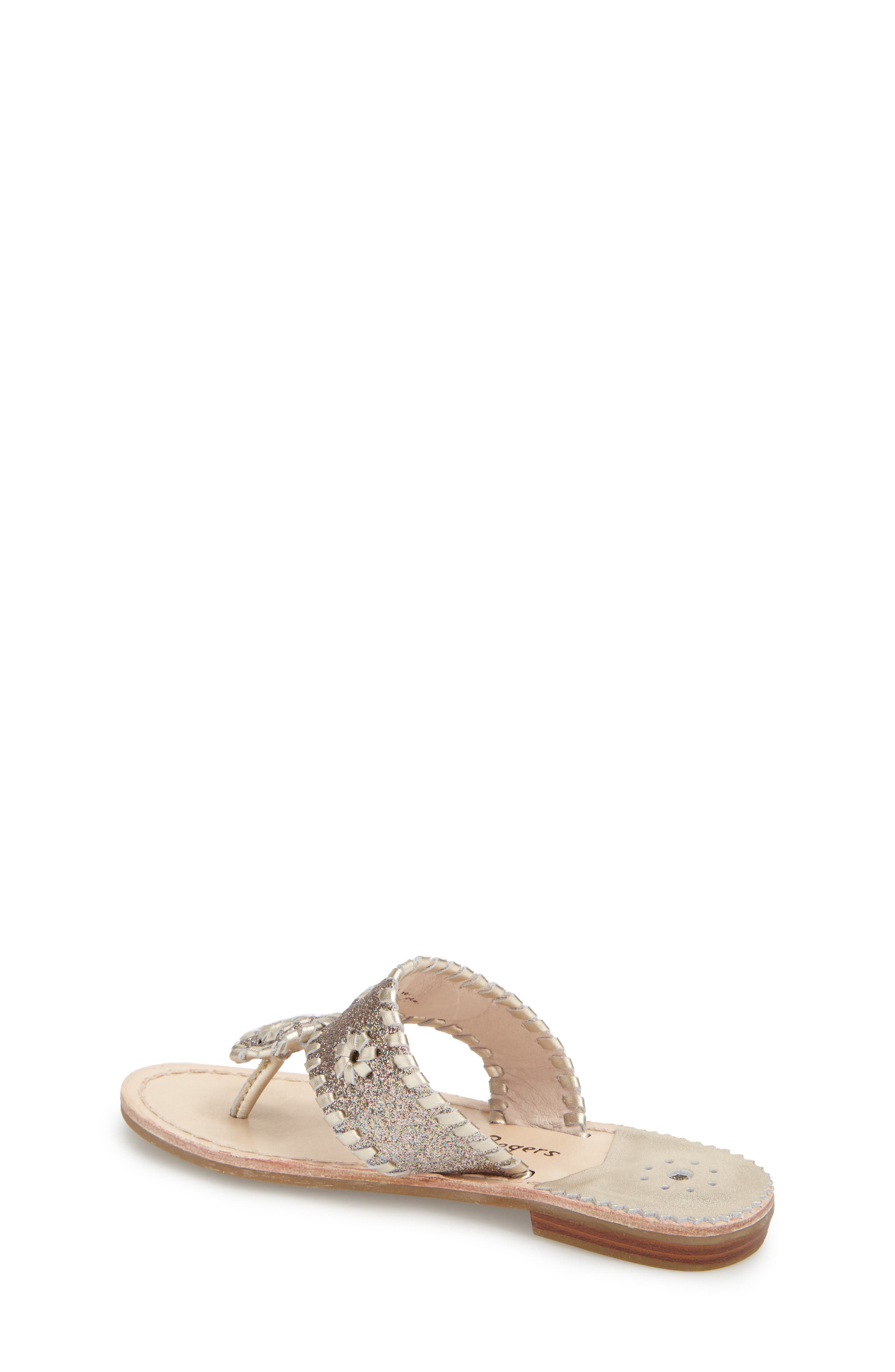 Jack Rogers 'Miss Sparkle' Sandal (Toddler, Little Kid & Big Kid