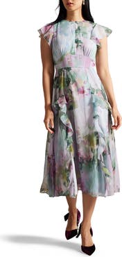 Ted baker outlet waterfall dress