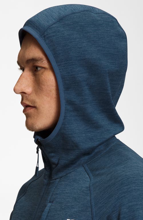 Shop The North Face Canyonlands Hooded Jacket In Shady Blue Heather-npf