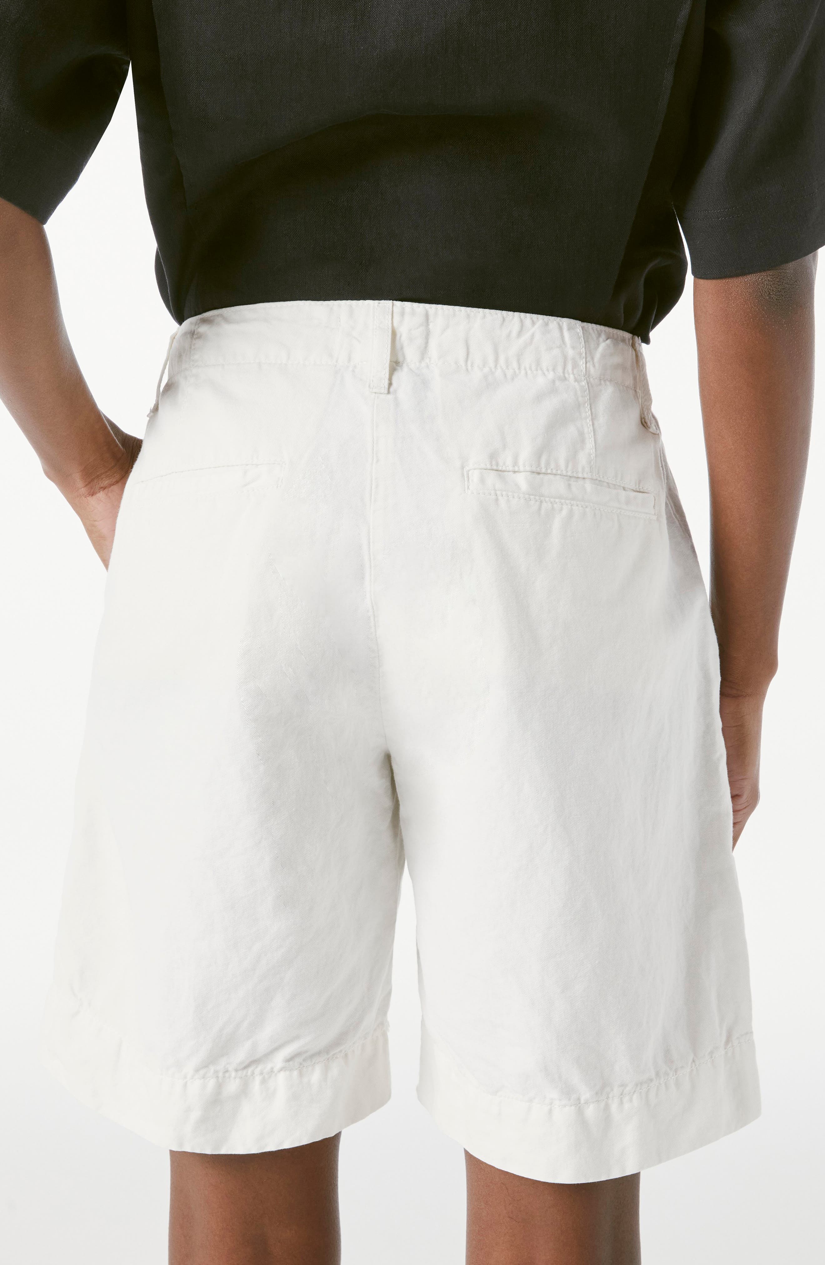 FRAME Le Tomboy Trouser Shorts | Nordstrom